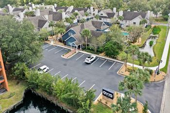 Parking area view